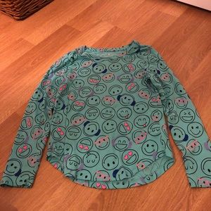 Girls smile 😊 emoji long sleeve shirt